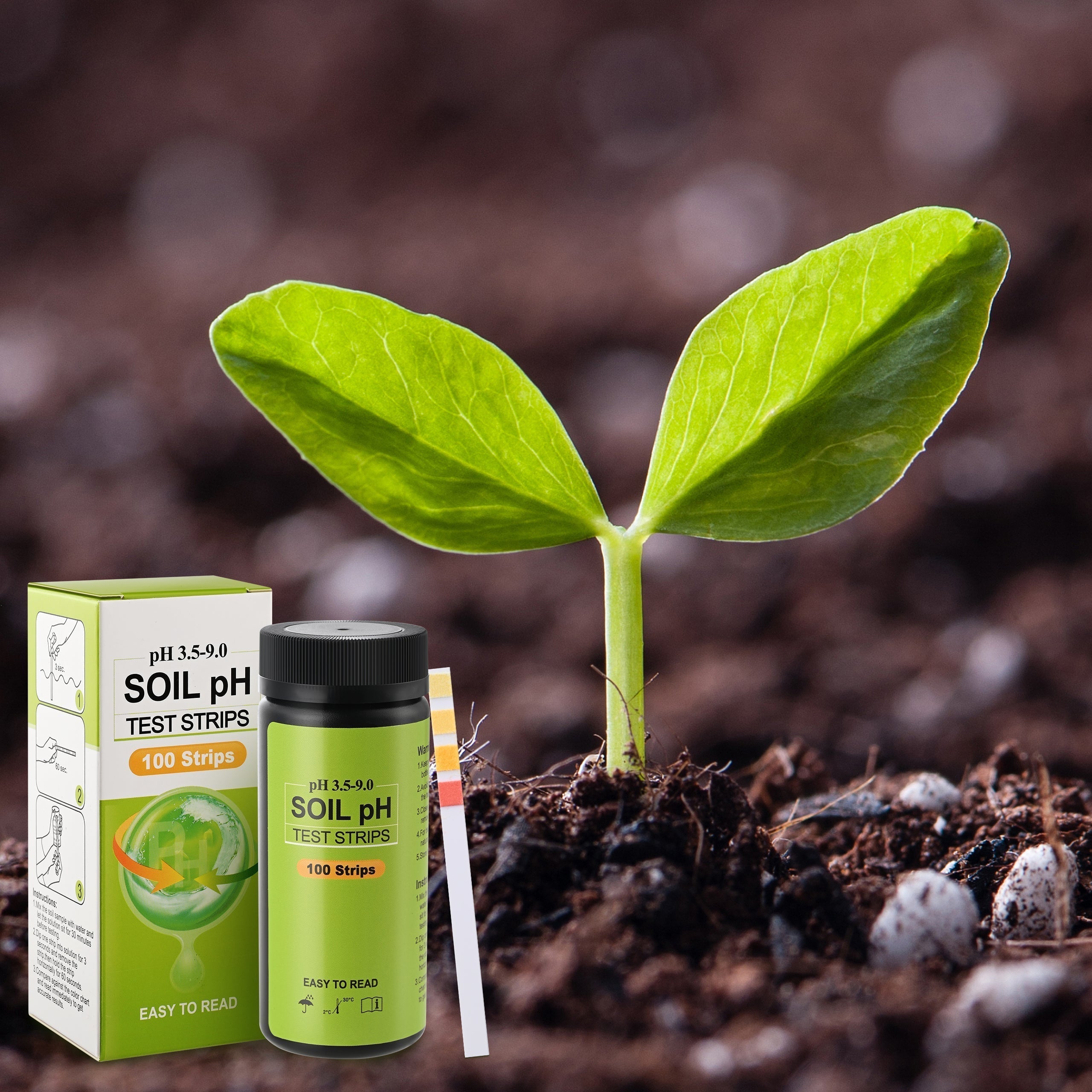 🌱 AAWipes Soil pH Test Kit: The Accurate Solution for Healthy Soil and Thriving Plants 🌿