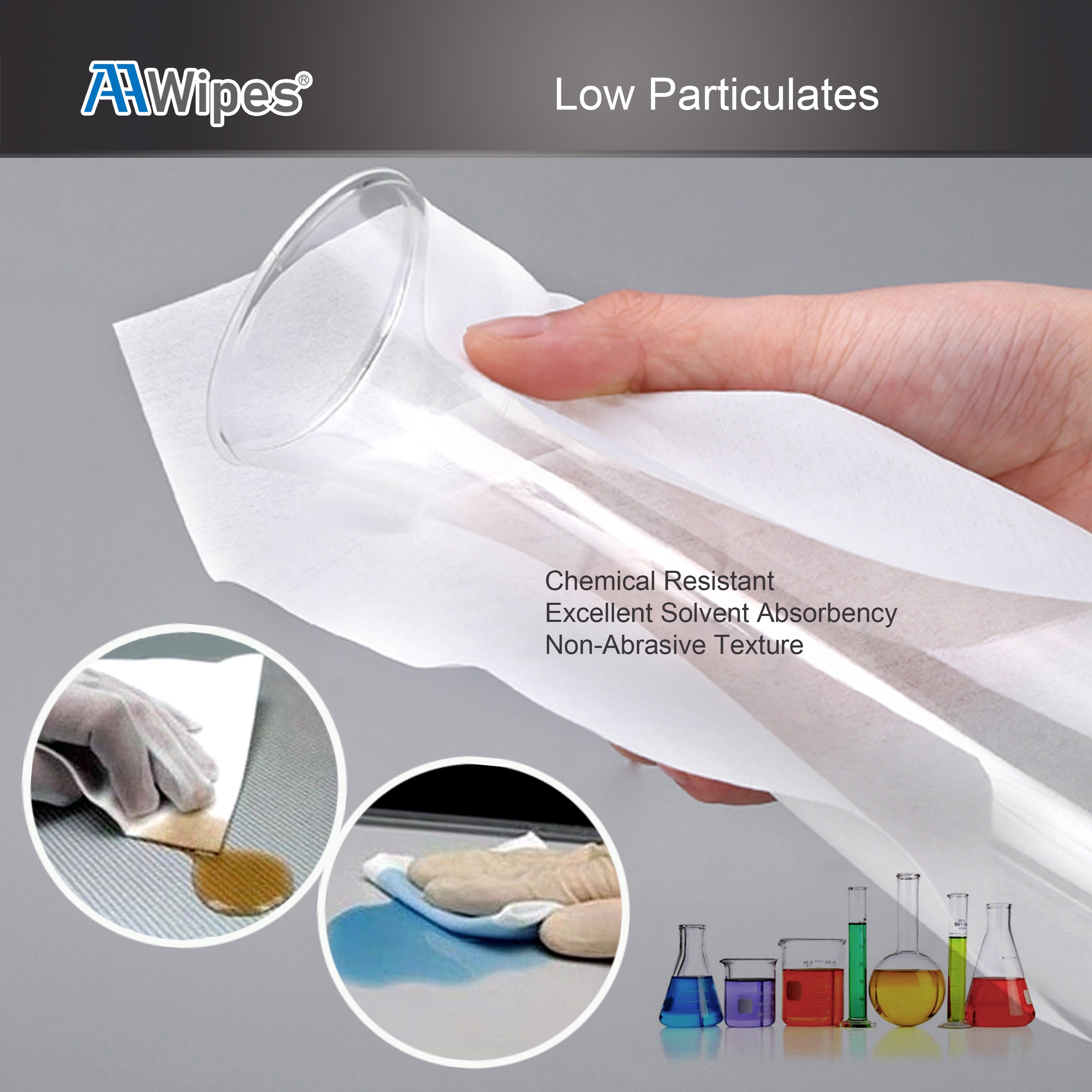 Discover the Power of Superior Clean with Nonwoven Cleanroom Wipes! 🌟🧼