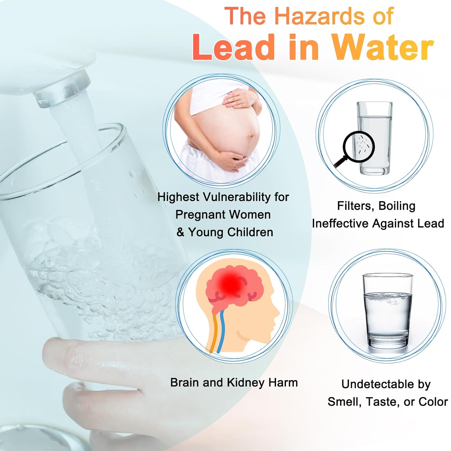 AAWipes Lead in Drinking Water Test Kit (Single Pack) – Fast 15 Minutes Results at Home Lead Test for City & Well Water | Easy DIY Testing, Quick Results (K04-10)